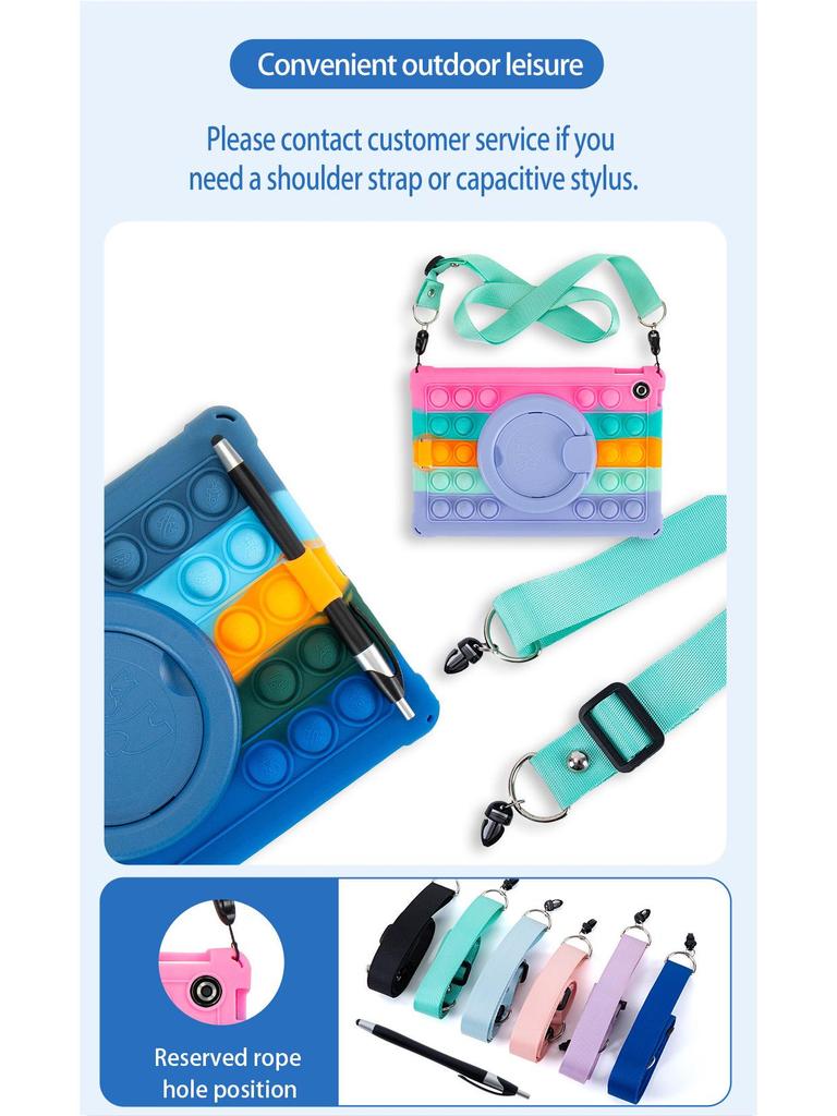 Tablet Lenovo Tab M10 4. generace Rotující mačkací hračka TB311FU 10,1palcový Ochranné pouzdro