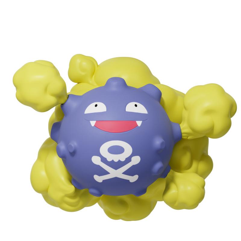 Autentický periferní produkt ze série Pok Mon 3D magnetická nálepka na ledničku Panenka Geng Gui Snový Pikachu Domácí dekorace
