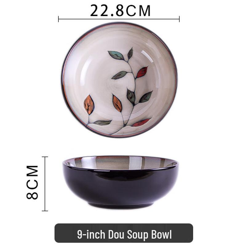 Zhishi Hand-painted Ceramic Dinnerware