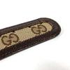 GUCCI 114874 GG Buckle belt, pants belt belt GGCanvas/Leather Beige/Brown