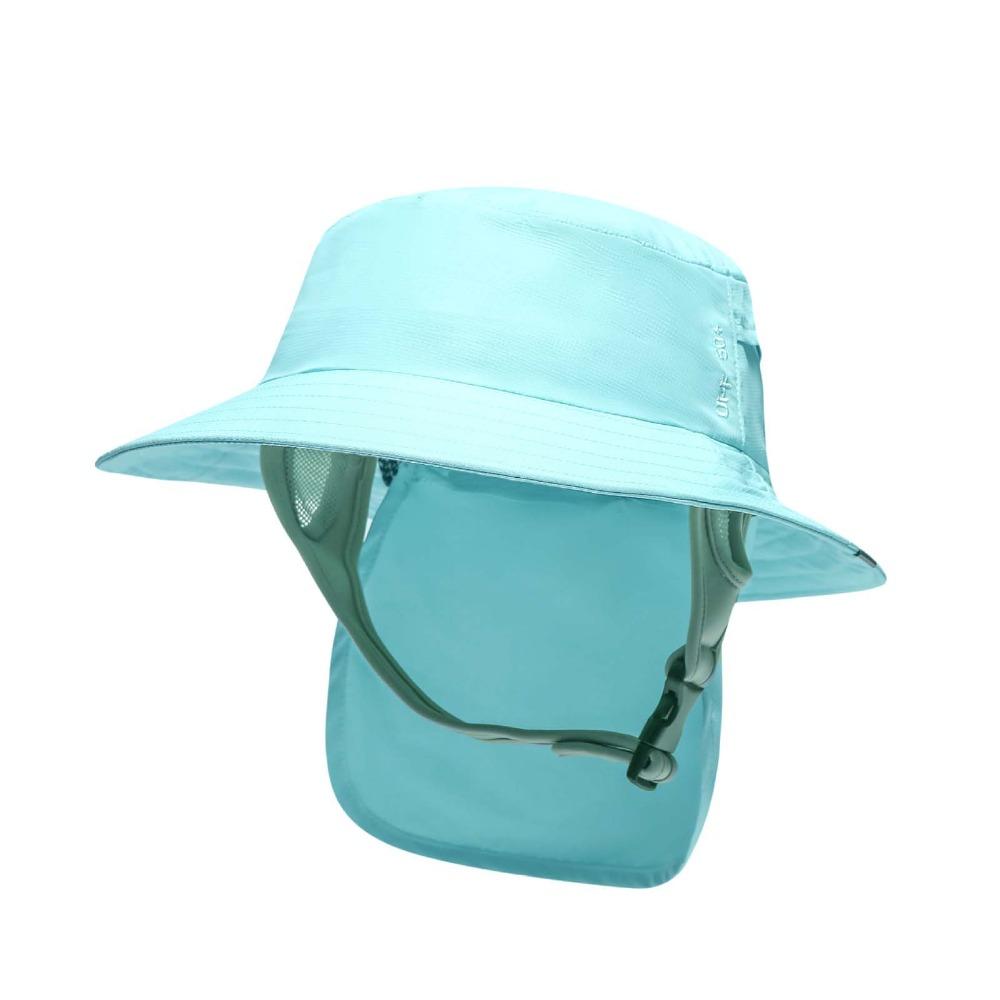 Breathable Surfing Backet Hat Wide-brimmed Fisherman Cap Summer Beach Ladies Sun Hat  Water Sport