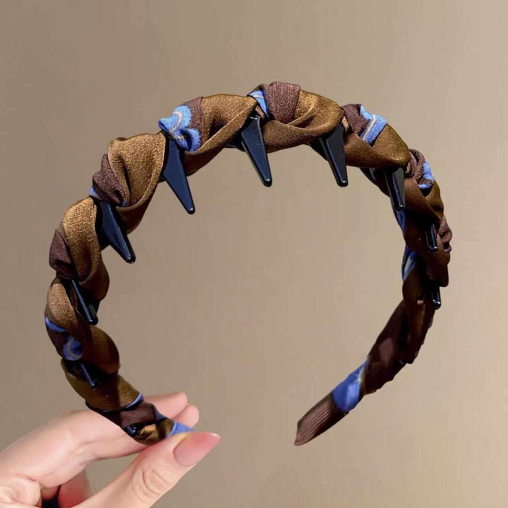 Women's 2025 Wide Red Headband - Stylish & Fashionable Hair Accessory for Face Washing & Hair Clipping