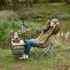 Outdoor Folding Moon Chair Portable Chair Camping Chair Picnic Gear Fishing Small Horse Stool Student Sketching