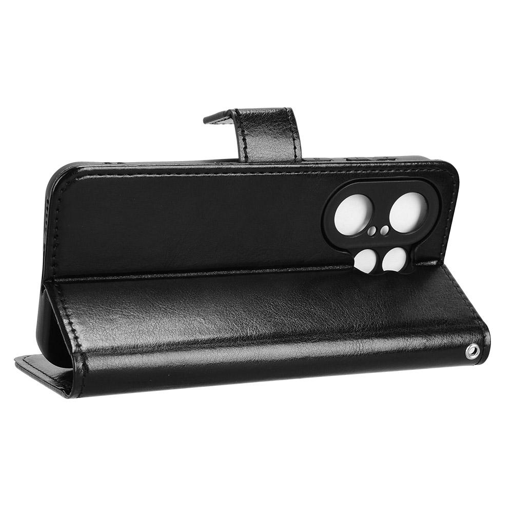 For Vivo X200 FE 5G/S30 Pro Mini 5G PU Leather Case with Strap Crazy Horse Texture Phone Wallet Cover