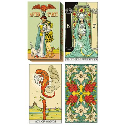 [A1290] - Tarot Créateur 'After Tarot' zelený - 12x7x3 cm