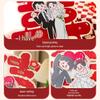 3D Double Happiness Sticker for Wedding Room & Bedroom Decoration