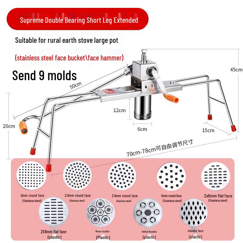 Household Stainless Steel Potato Starch Noodle Pressing Machine
