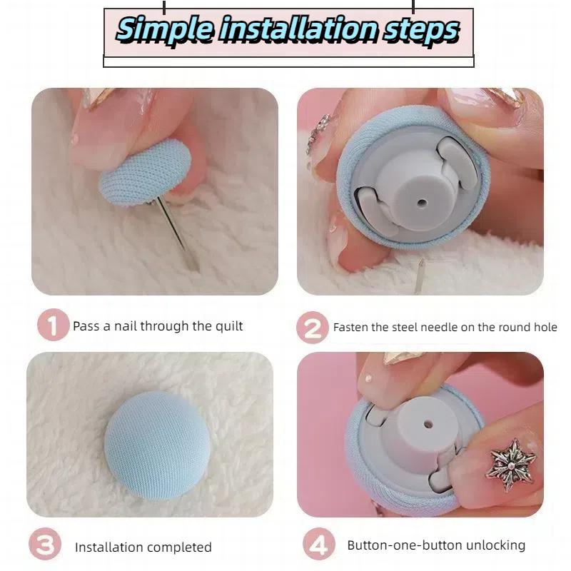 Quilt Fixer Household Quilt Sheet Quilt Double Press Anti-running Quilt Cover Pin Quilt Fixing Artifact