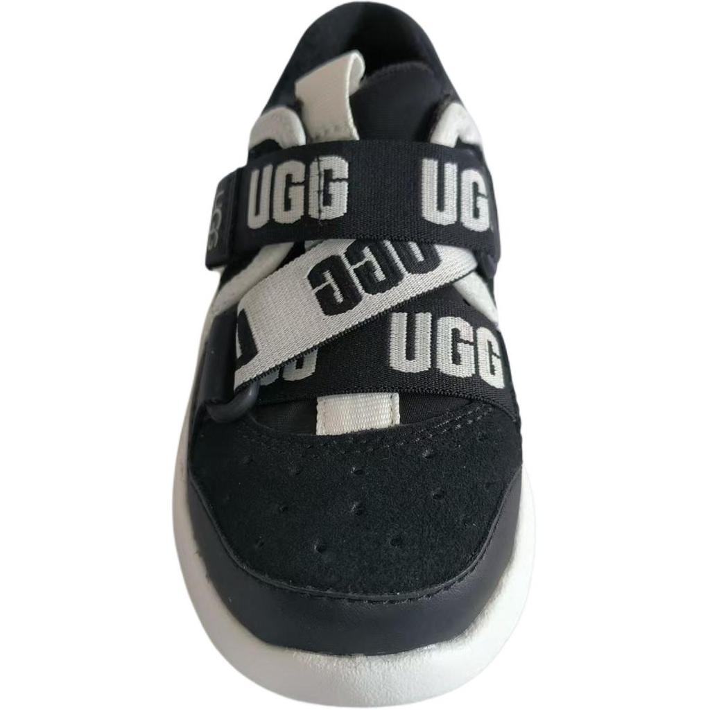 UGG Cloudlet Sneaker Comfortable Versatile Fashion Trendy Training Shoes Kids Sneaker Black White 1107979T-BWHT