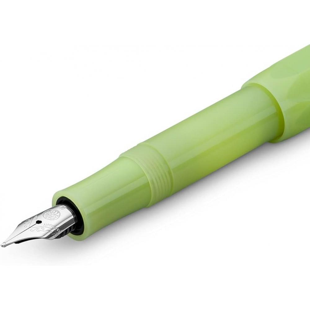 Kaweco Fountain Pen F Fine Frosted Sport Fine Lime 10001888 Authentic Import F