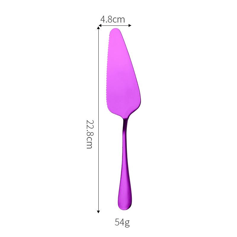 Stainless Steel Cake Knife & Spatula Set - Perfect for Birthdays, Weddings, Baking & More.