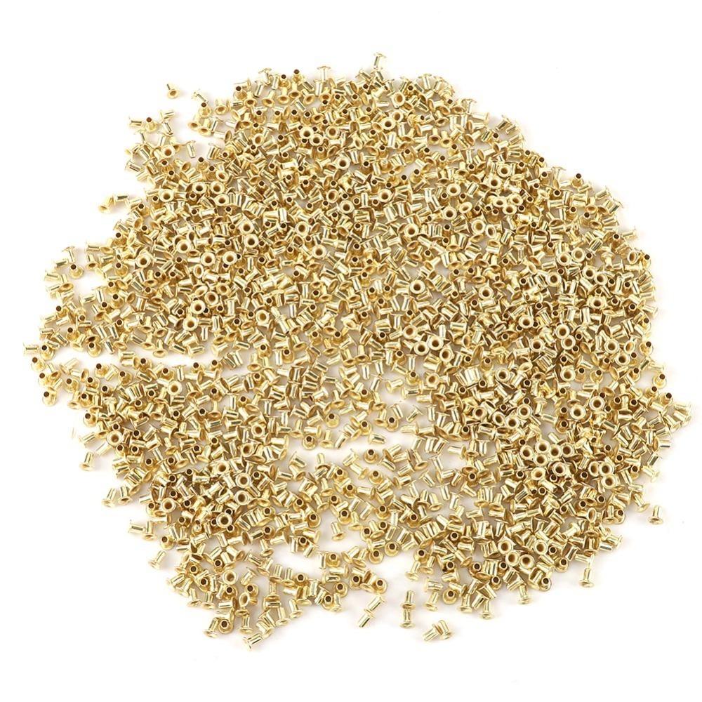 10000pcs Non-Toxic Beekeeping Tools Brass Frame Eyelets  Beehive Maintenance