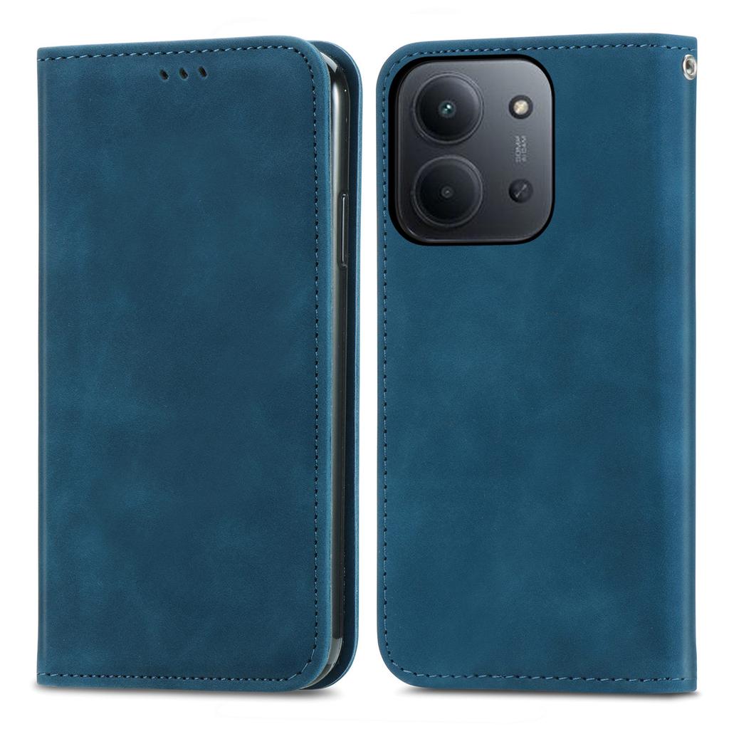 Leather Case For Xiaomi Poco C85 4G (173mm) / Redmi 15C 4G (EU) (173mm) / 15C 5G (EU) (173mm) with Card Holder Magnetic Absorption Phone Cover