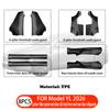 For Tesla Model YL 2026 Front Rear Door Sill Guard Anti Scratch Dirt Resistant Threshold Strips Interior Protection Accessories