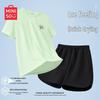 MINISO Women's Summer Ice Silk Sportswear Set