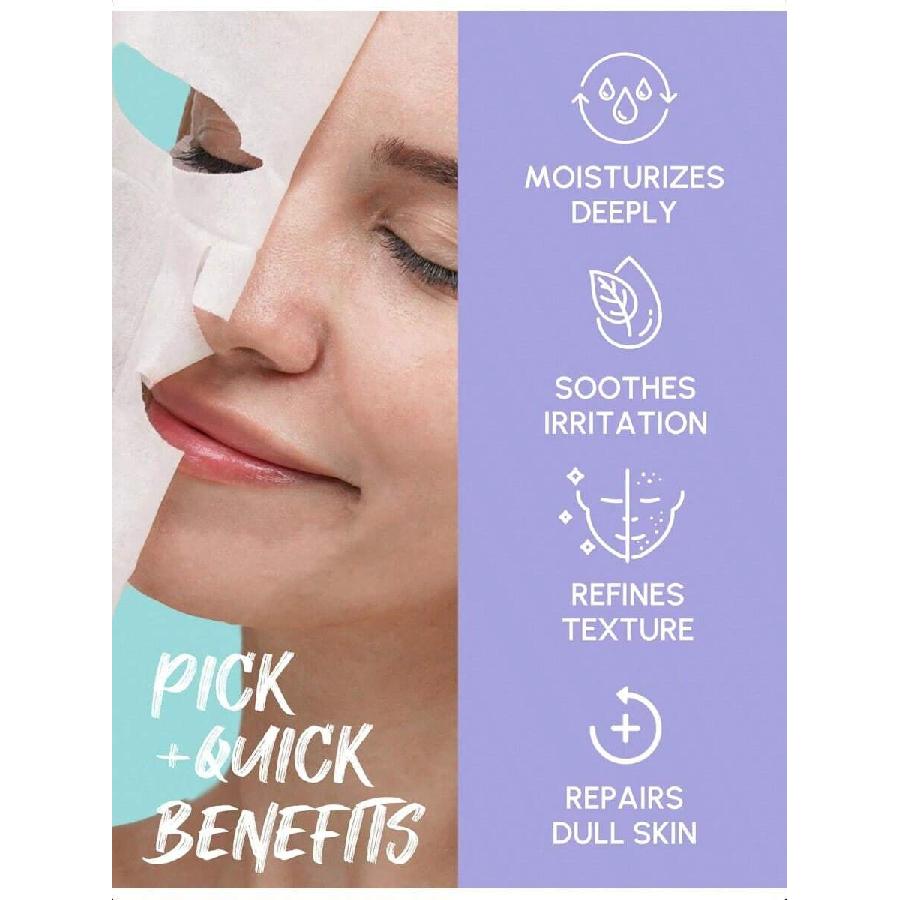 Banobagi Milk Thistle Repair Cica Quick Mask Plus 350g | Daily Calming Face Mask Moisturizing & Hydrating Face Mask Sheets |