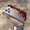 Envelope Rose Silver Shell Phone Case for Apple 14/15/16/17 Pro/Pro Max
