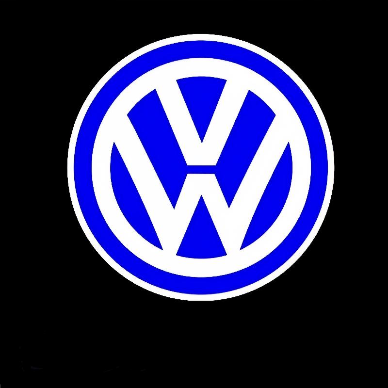 

2026 Hot For VOLKSWAGEN VW VW 2Pcs Customized LOGO LED Light For Passat Variant(B8) 2016 Sharan Car Door Welcome Light Door Warn