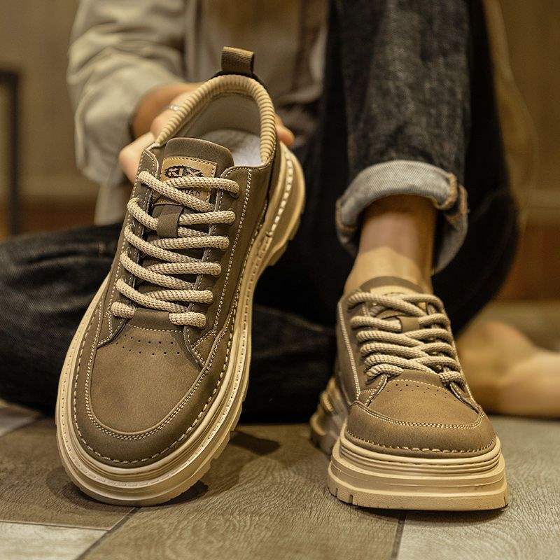 Men's Shoes Autumn 2025 New Martin Boots Men's Versatile Retro Men's Tooling Boots Sports and Leisure Shoes Men's