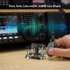 Amateur Radio Key Morse Code Practice Machine Radio HAM Transmitting Telegraph Double Paddle Morse Code Key Aluminum Body 3 Neodymium Magnet Base for