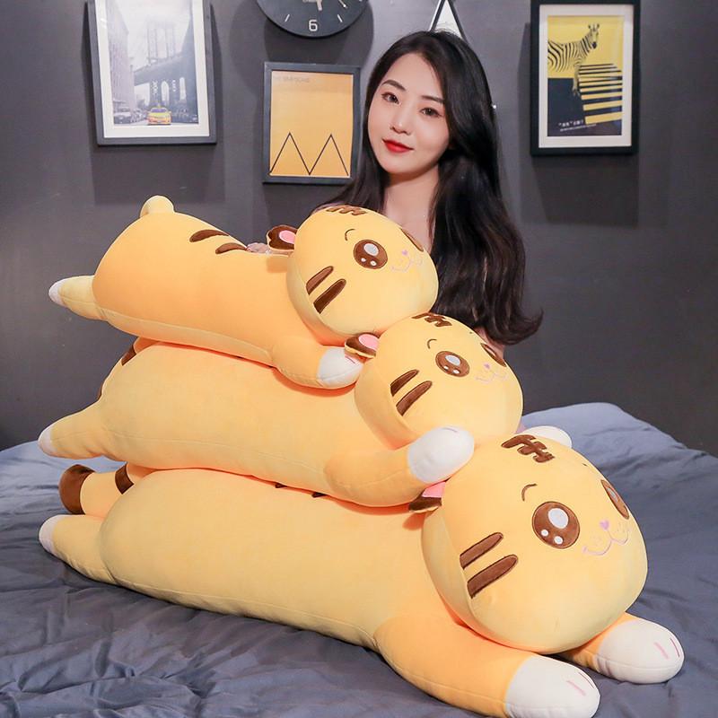 Tiger Large Cute Plush Toy Zodiac Bed Sleeping With Doll Birthday Girl Gift
