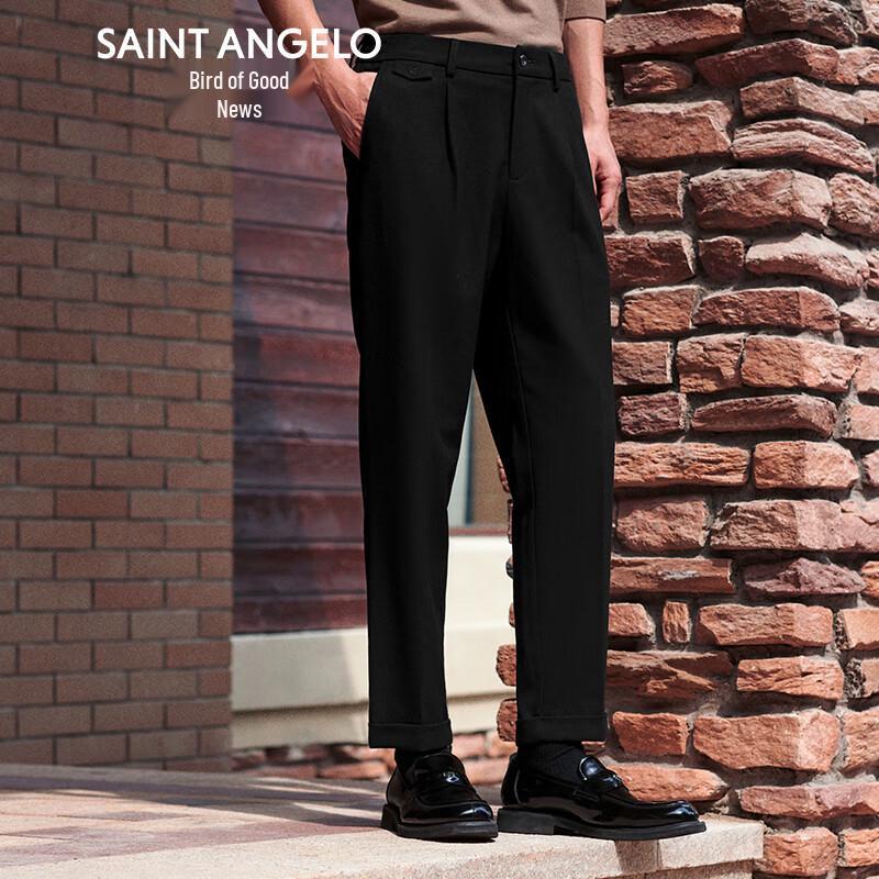 Baoxiniao Men's Business Casual Tapered Pants