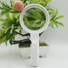1Pc Rechargeable Handheld Magnifier 3 Lighting Modes Illuminated Magnifying Glass With Led Light For Seniors Reading Repair