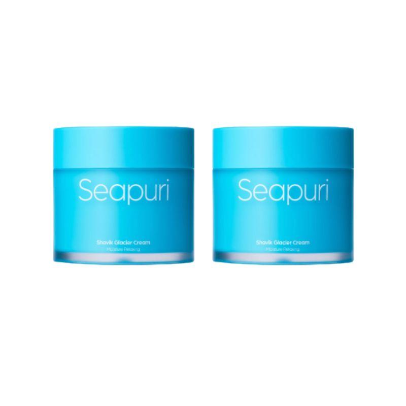 

Seapuri Shavik Glacier Cream 70ml × 2 – Intense Hydration Gel-Cream (Twin Pack)