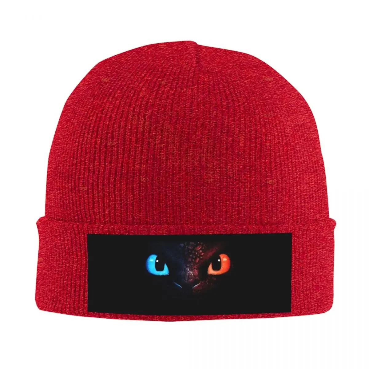 Маска Беззубика Теплая Вязаная Шапка Хип-Хоп Шапка-Бини Осень Зима Уличные Шапки-Бини для Унисекс Женщин Взрослых One Size