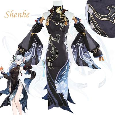 Ysir Sea Lantern Festival Shenhe Skin Cos Game Cold Flower Youlu Shenhe Cosplay Set Žena