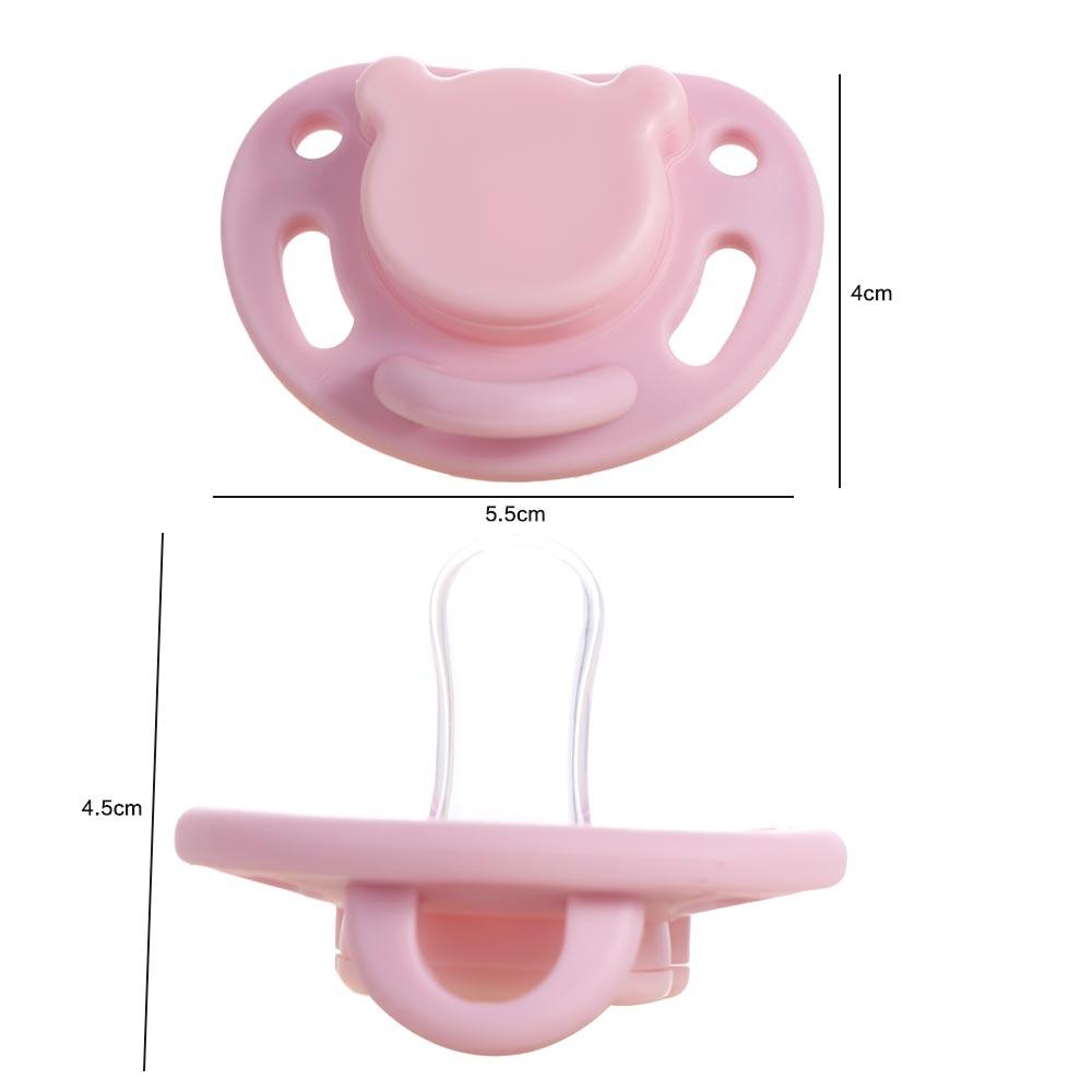 Gift Round Head Silicone Infant Sleep Nipple Cartoon Baby Pacifier Soother Nipples With Storage Box