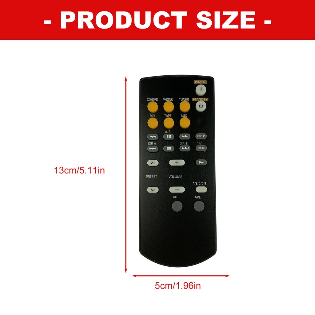 Energy Efficient Remote Control Offering Long Battery Service Broad Device for MBE393 RAX15 Amplifiers Control