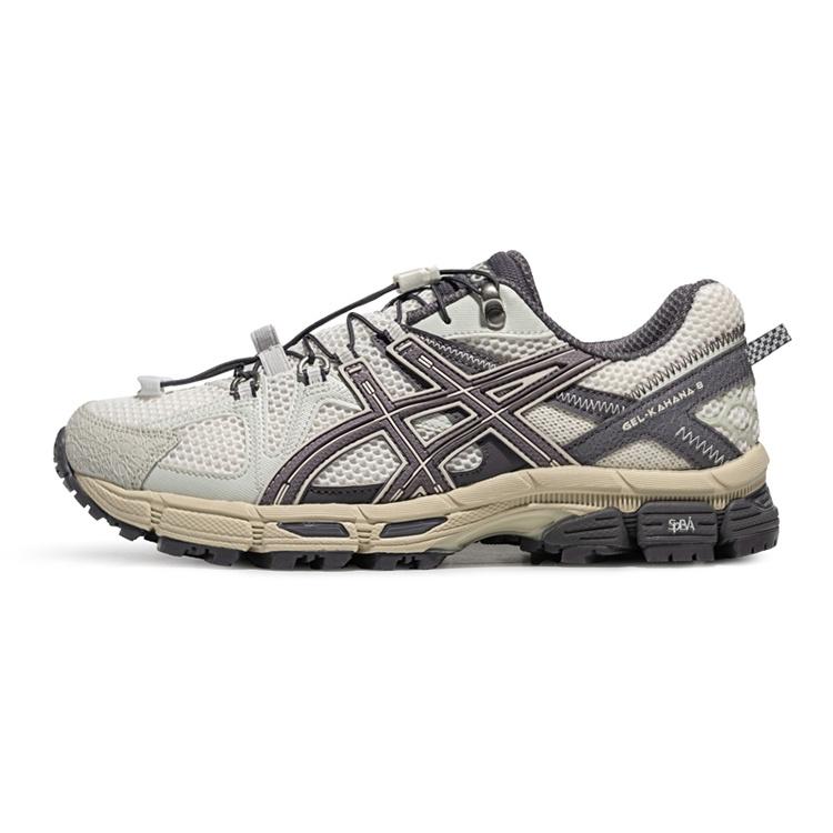 ASICS Gel-Kahana 8 White Gray Men s 1203B031-103 EU 38