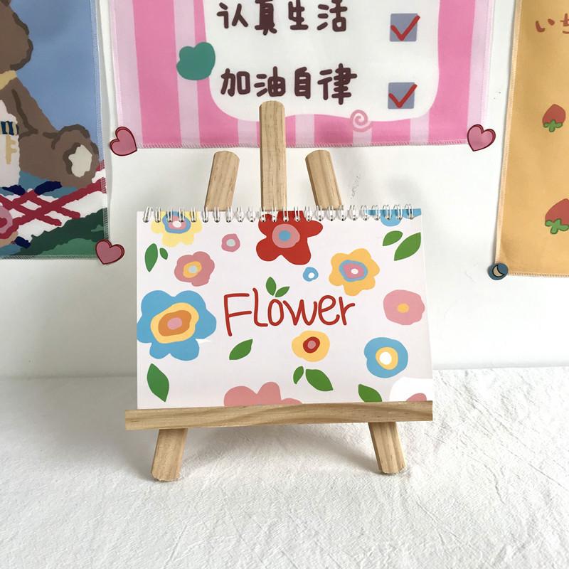 Sticker Collecting Albums Cute Coil Double-sided Realease Paper Book A5 Size Paper Tape Storage Notebook For kids