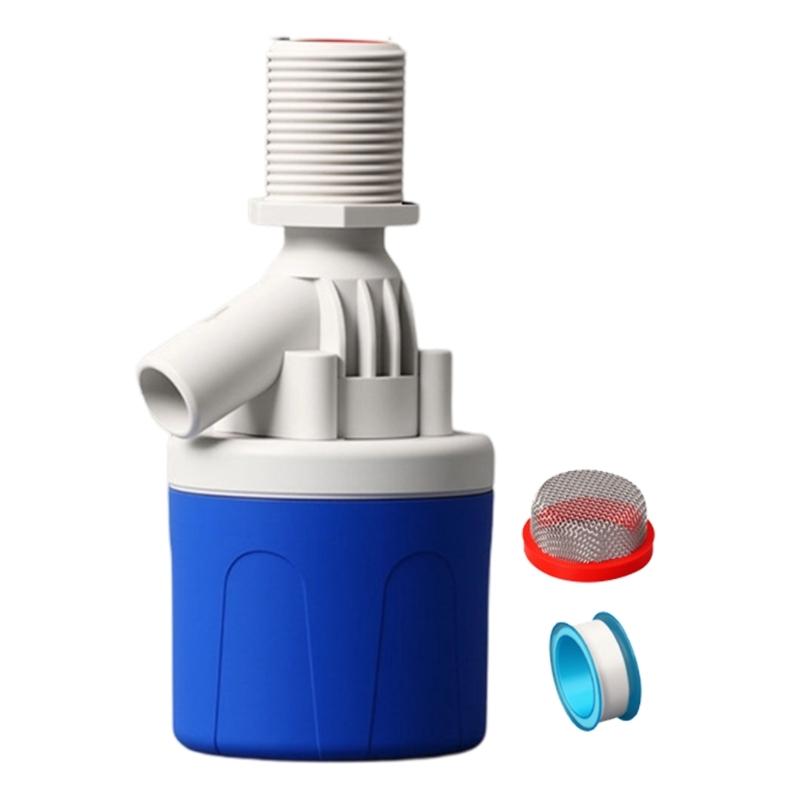 Automatic Water Level Control Valves Float Ball Valves Leak Proof Design with Silicone Seal Quick Fixing for Water Tank