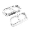 Car Tail Muffler Exhaust Pipe Output Cover Decor Trim For BMW F01 7 Series 730I 740I 750I 760I 2009-2014 Parts Accessories