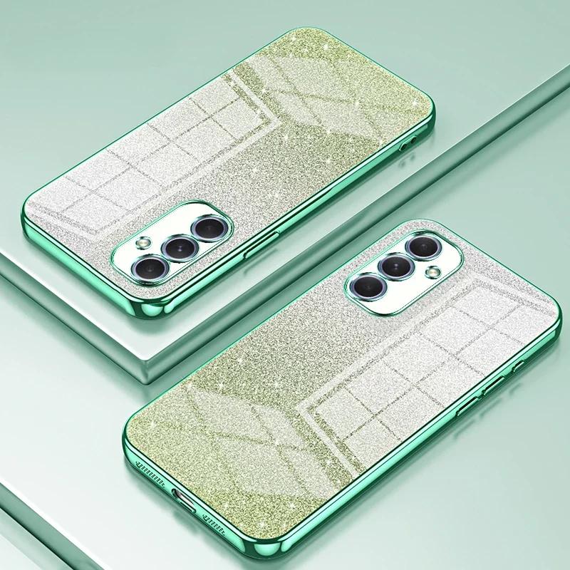 Glitzerbeschichtung Schutzhülle für Samsung Galaxy S25 Ultra S25 Plus A56 A36 A26 A16 A06 A55 A35 A25 15 05S 4G 5G Rückseite