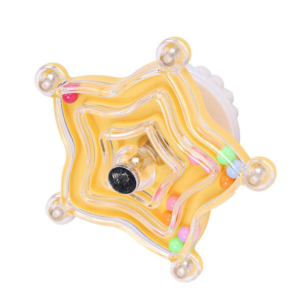 Interactive Spinning Wheel Colorful Parrot Toys For Small Birds Chewing Exercise Cage Accessories With Rotating Rattle