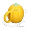 Vintage Ceramic Coffee Mug Pumpkin Shaped Drinking Cup for Hot Beverages Smooth Surface Easy Clean Home Kitchen Office Mug Set