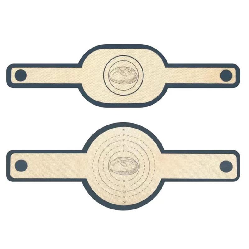 Convenient and Safe Bread Transfer Practical Bread Transfer with Long Handle Silicone Bread Slings Dutch Ovens Liner