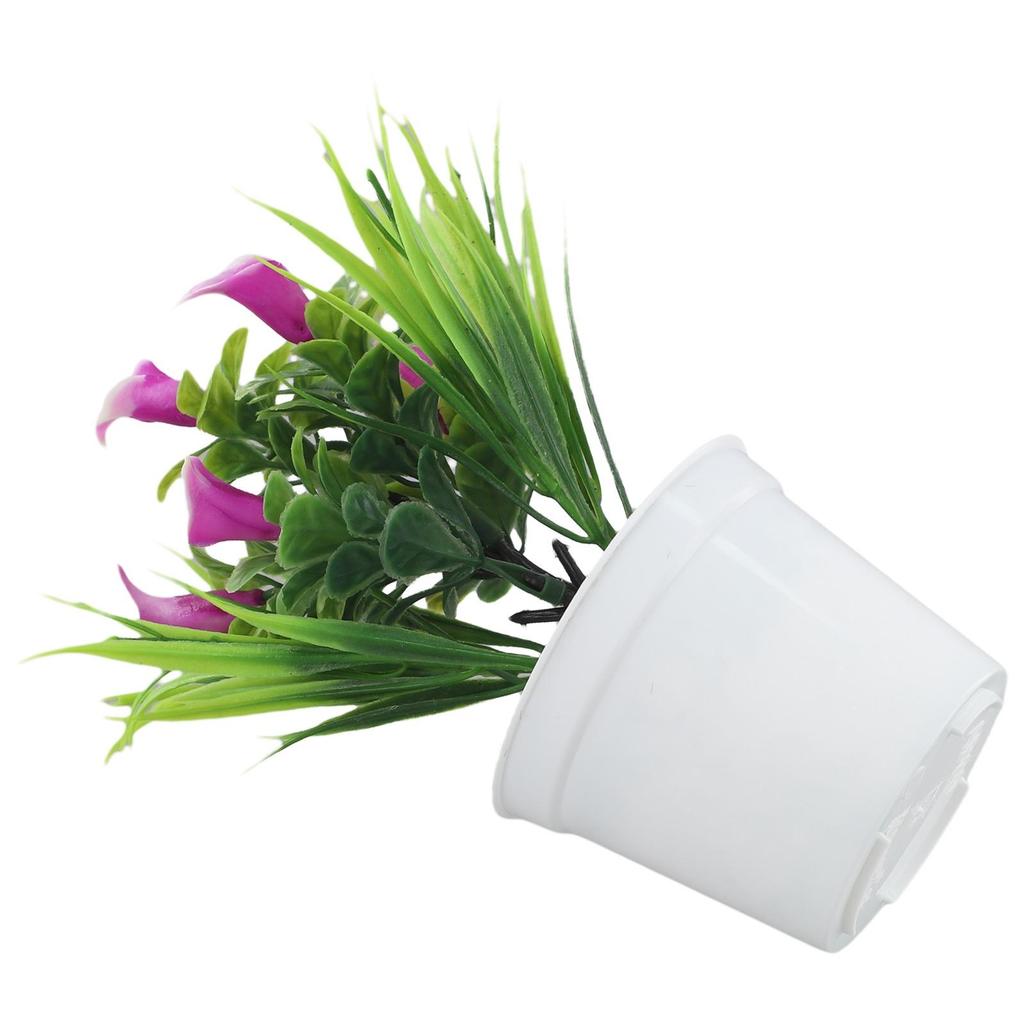 Versatile and Beautiful 5 Artificial Potted Calla Lily Flowers for Sale