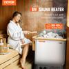 8KW Electric Sauna Heater Built-In Control 8-12 m³HomeSpa Stainless Steel