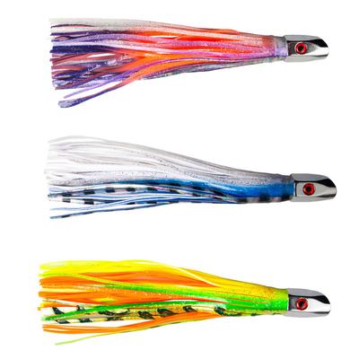 Fischerei Trolling Köder Tintenfischschürze Köder Großwild Schleppfischen Marlin Thunfisch Trollingköder für Marlin Thunfisch Dorado & Haifisch