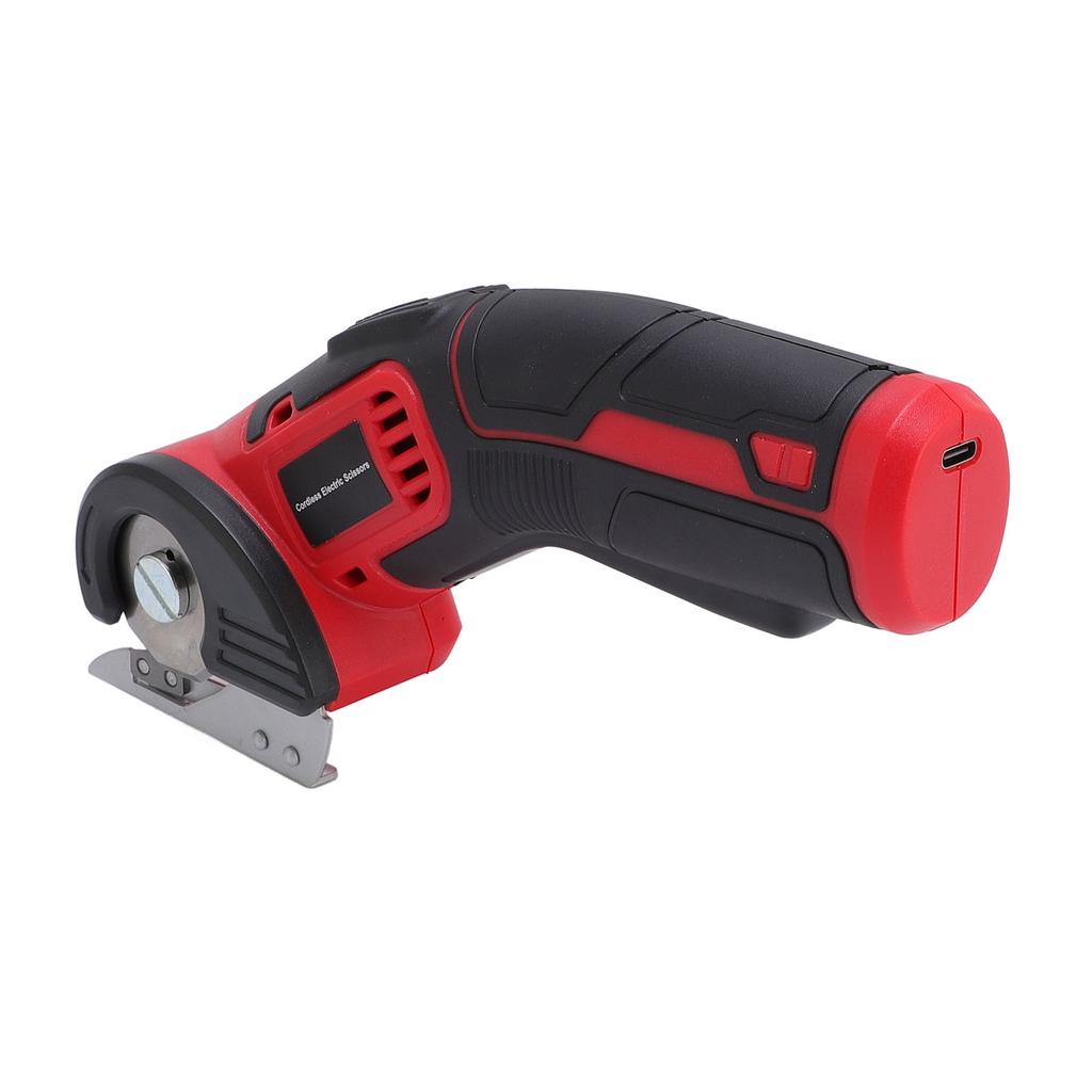 Electric Fabric Cutter Press Type Cordless Craft Scissors for Cloth Carpet Leather Built in Battery