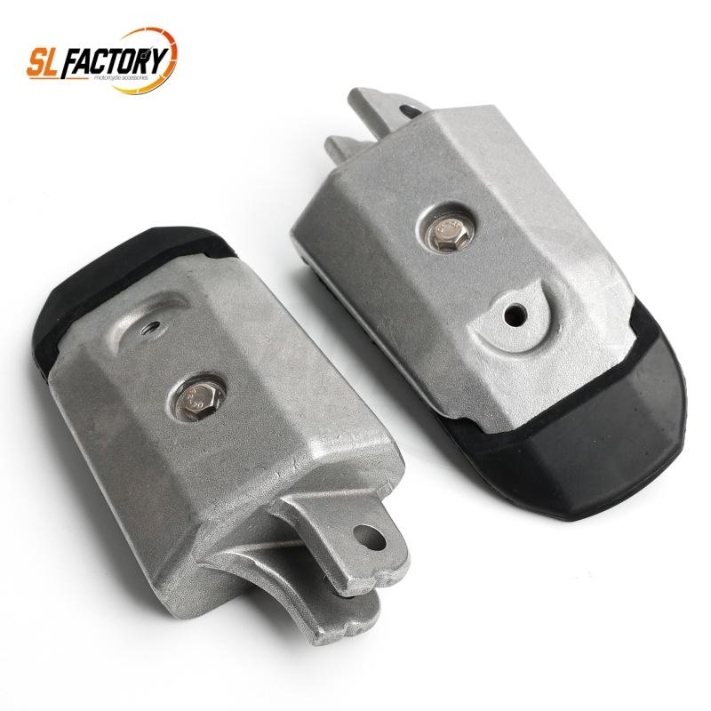 Aluminum Durable Motorcycle Front Driver Footrest Rider Footpeg Pedals Fit for Honda GoldWing GL1800 2001-2017