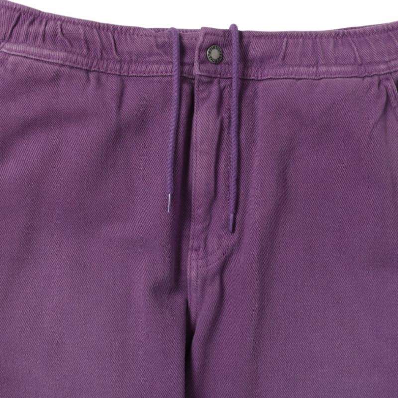 Thisisneverthat Overdyed Twill Pant Plum
