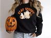 Men's Halloween Pumpkin Witch Sweatshirt Pullover Hoodie