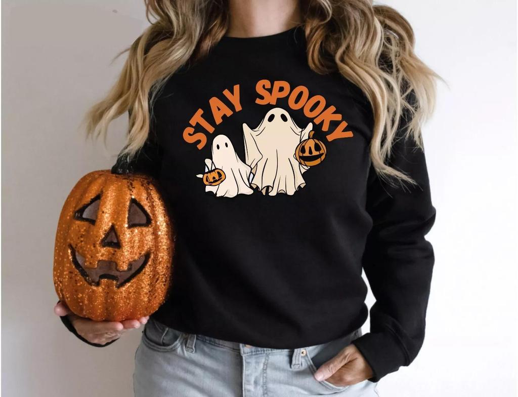Men's Halloween Pumpkin Witch Sweatshirt Pullover Hoodie