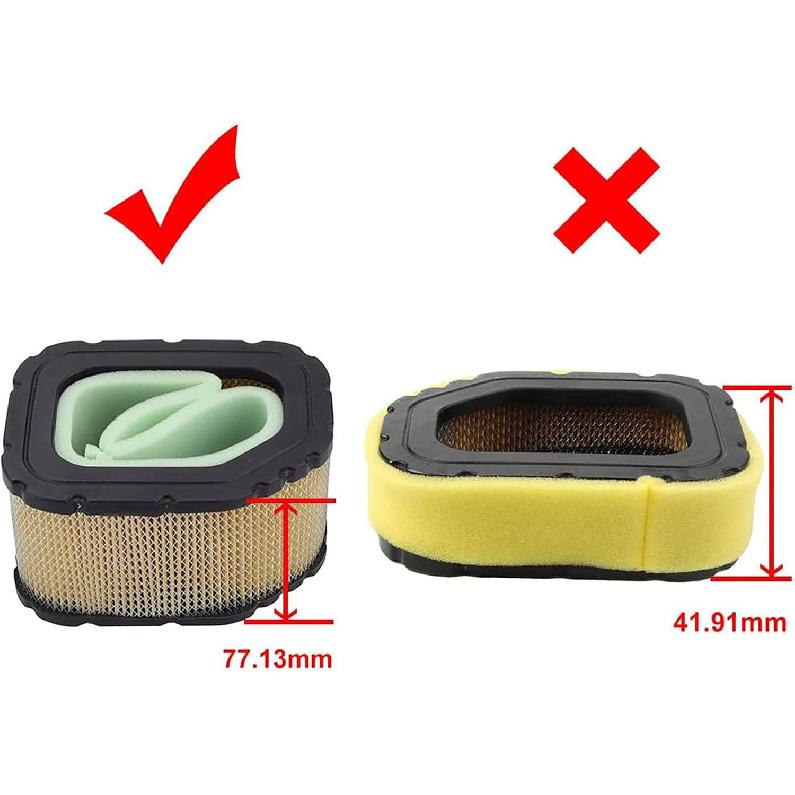 Compatible with 32 083 06-S 32 883 06-S1 Air Filter Turn up Kit for Kohler SV710 SV715 SV725 SV730 SV735 SV740