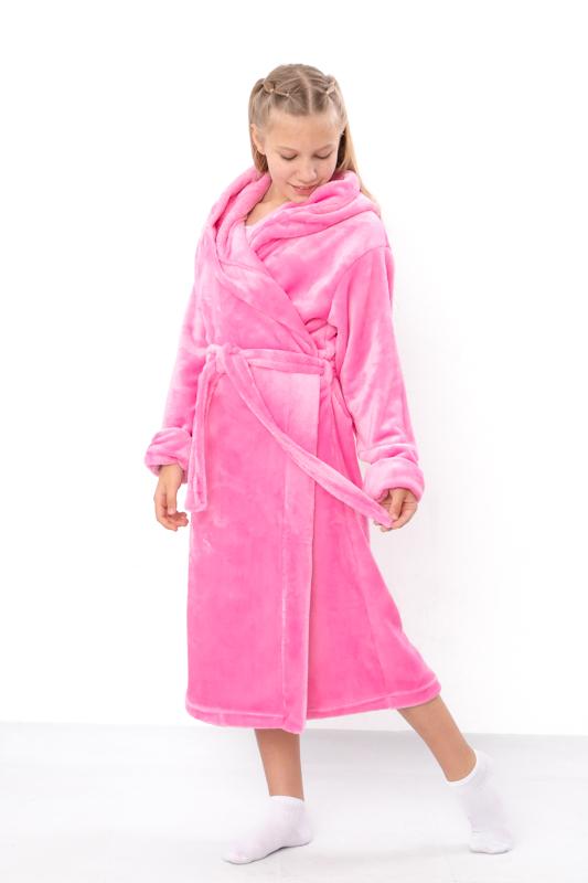 Szata (dziewczyny) – Szlafrok z kapturem, Miękki frotte, Półsezonowy 6390-034-5 HC